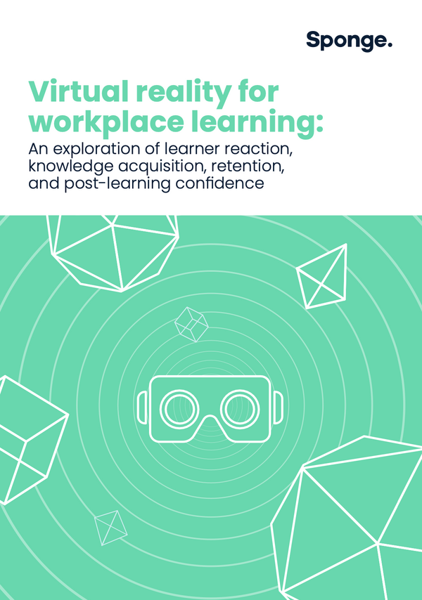 Vr for workplace learning